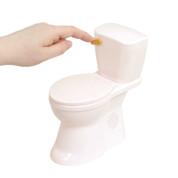 Our Generation 18-inch Doll Toilet Accessory with Sounds