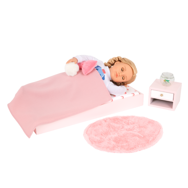 Our Generation 18-inch Doll Hally Sleeping Bedroom Furniture