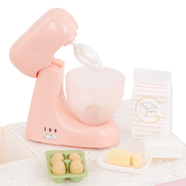 Our Generation Mix it Up Mixer with 3 Speeds for 18-inch Dolls