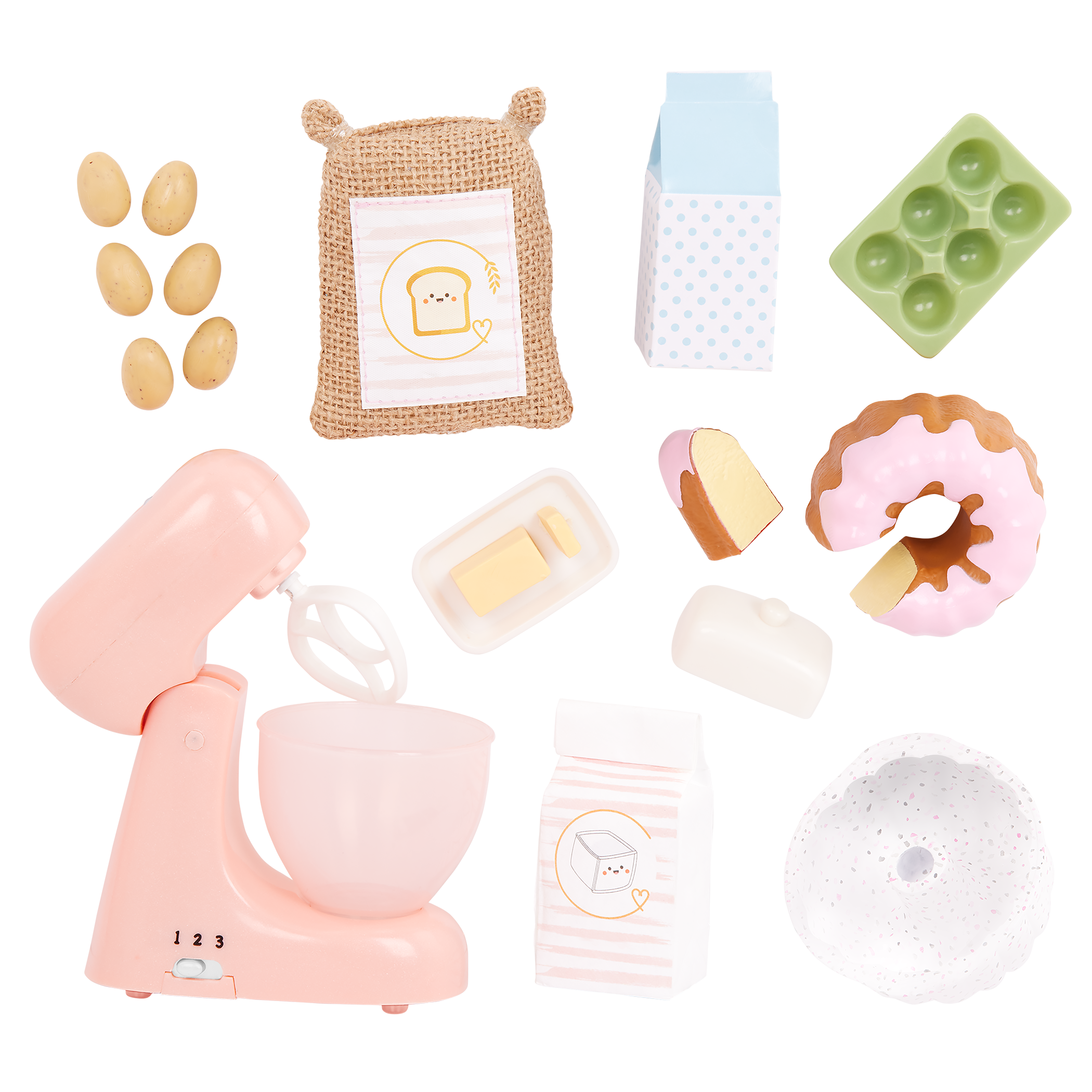 Our Generation Mix it Up Baking Set for 18-inch Dolls 