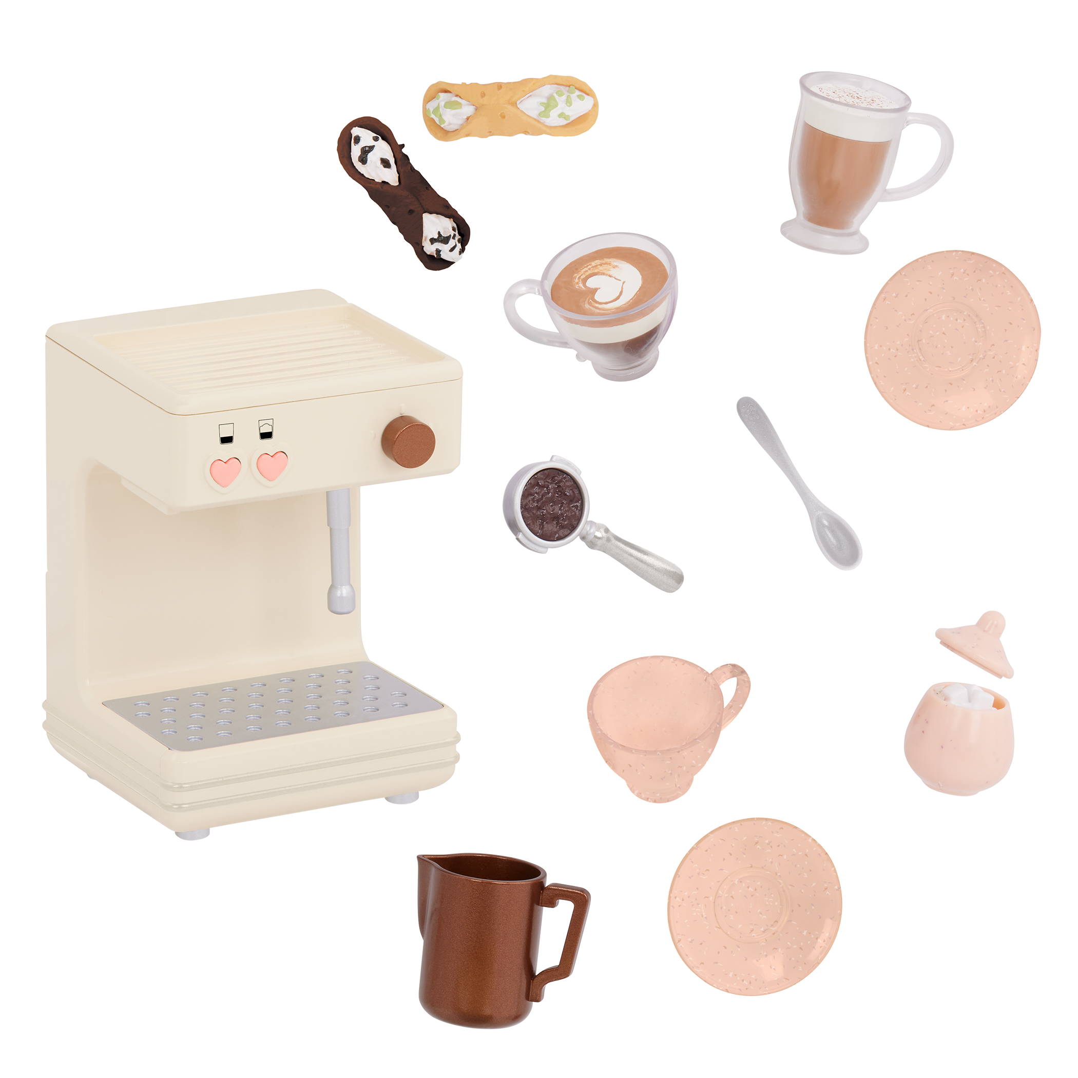 Our Generation Brewed for You Coffee Machine Set for 18-inch Dolls 
