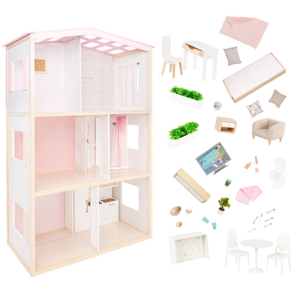 How To Build A Dollhouse - A Beautiful Mess