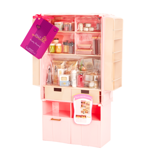 Our Generation Doll Kitchen Pantry in Packaging