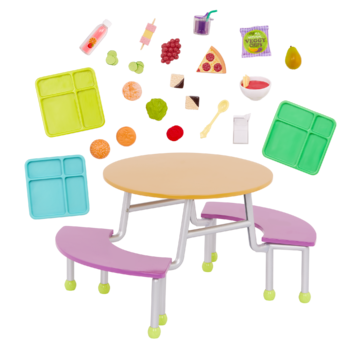 Our Generation School Cafeteria Table for 18-inch Dolls