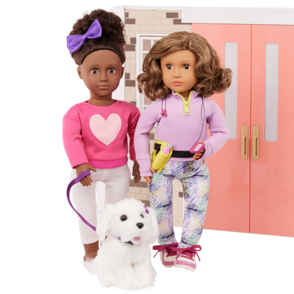 Our Generation Dolls Luna & Choyce Outside the Room to Dream Bedroom Playset