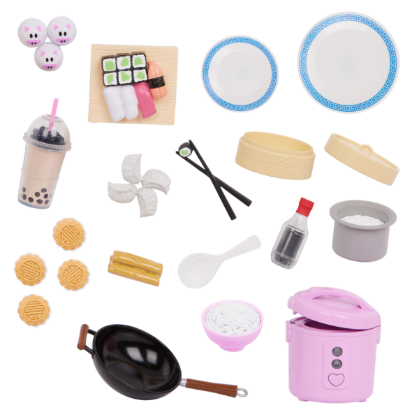 Our Generation Sushi Surprise Play Food Set for 18-inch Dolls