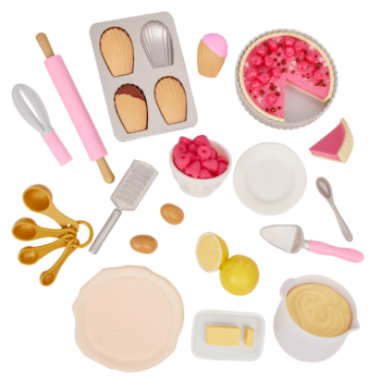 Our Generation Tasty Pastry Accessory Set for 18-inch Dolls
