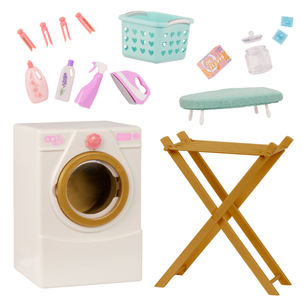 The Doll Coloring Book: DIY a Washer and Dryer for Barbie