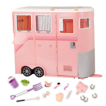 Our Generation Mane to Travel Horse Trailer Set for 18 inch Dolls
