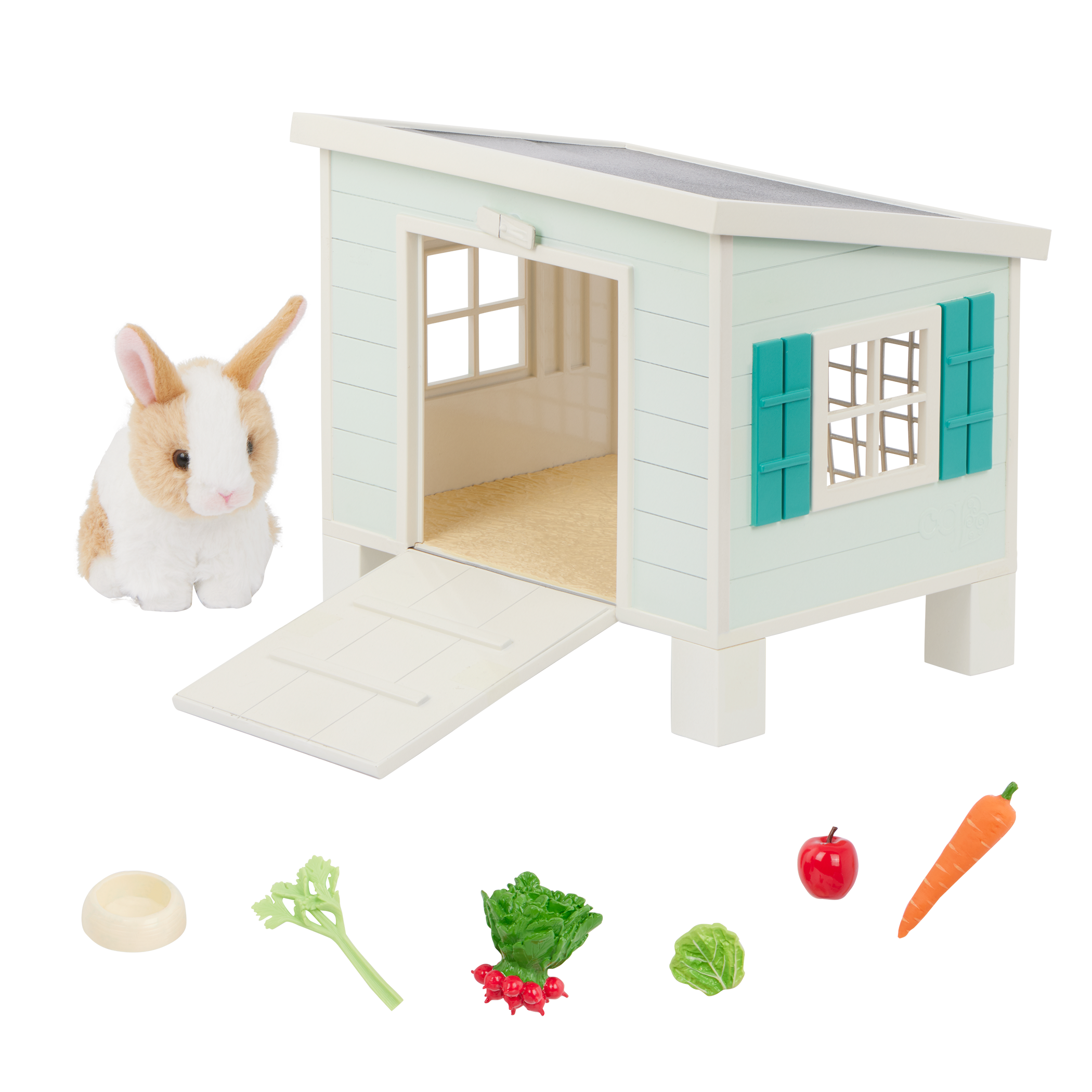 Our Generation Bunny Hutch Playset 