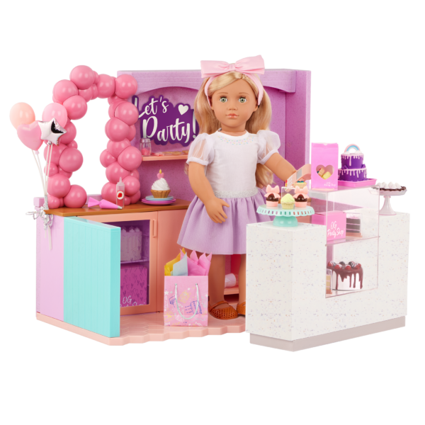 Our Generation Doll Behind the Party Shop Counter