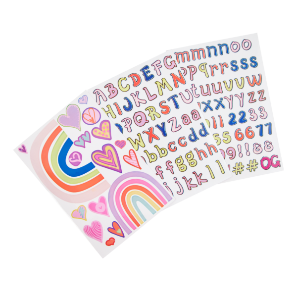 Our Generation Doll Sticker Sheets