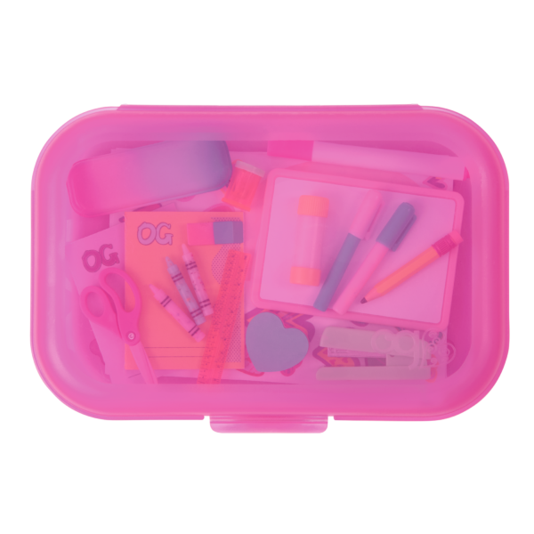 Our Generation Pink Pencil Case & Storage Box
