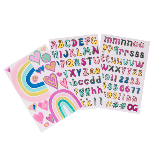 Our Generation Doll Sticker Sheets