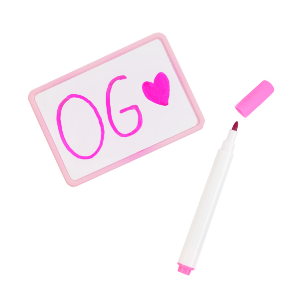 Our Generation Doll Dry-Erase Board & Marker