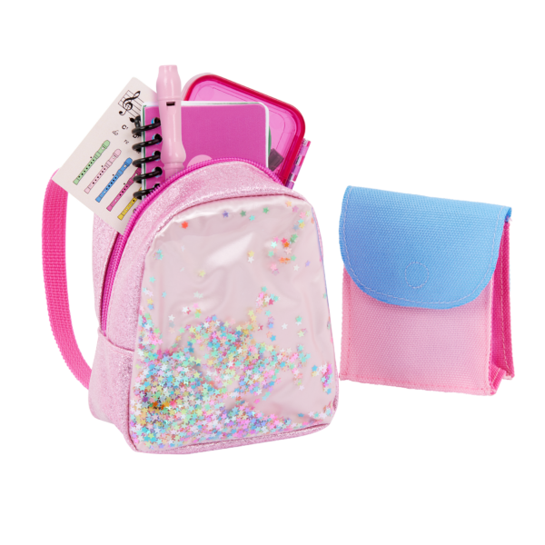 Our Generation Doll Backpack & School Supplies Set