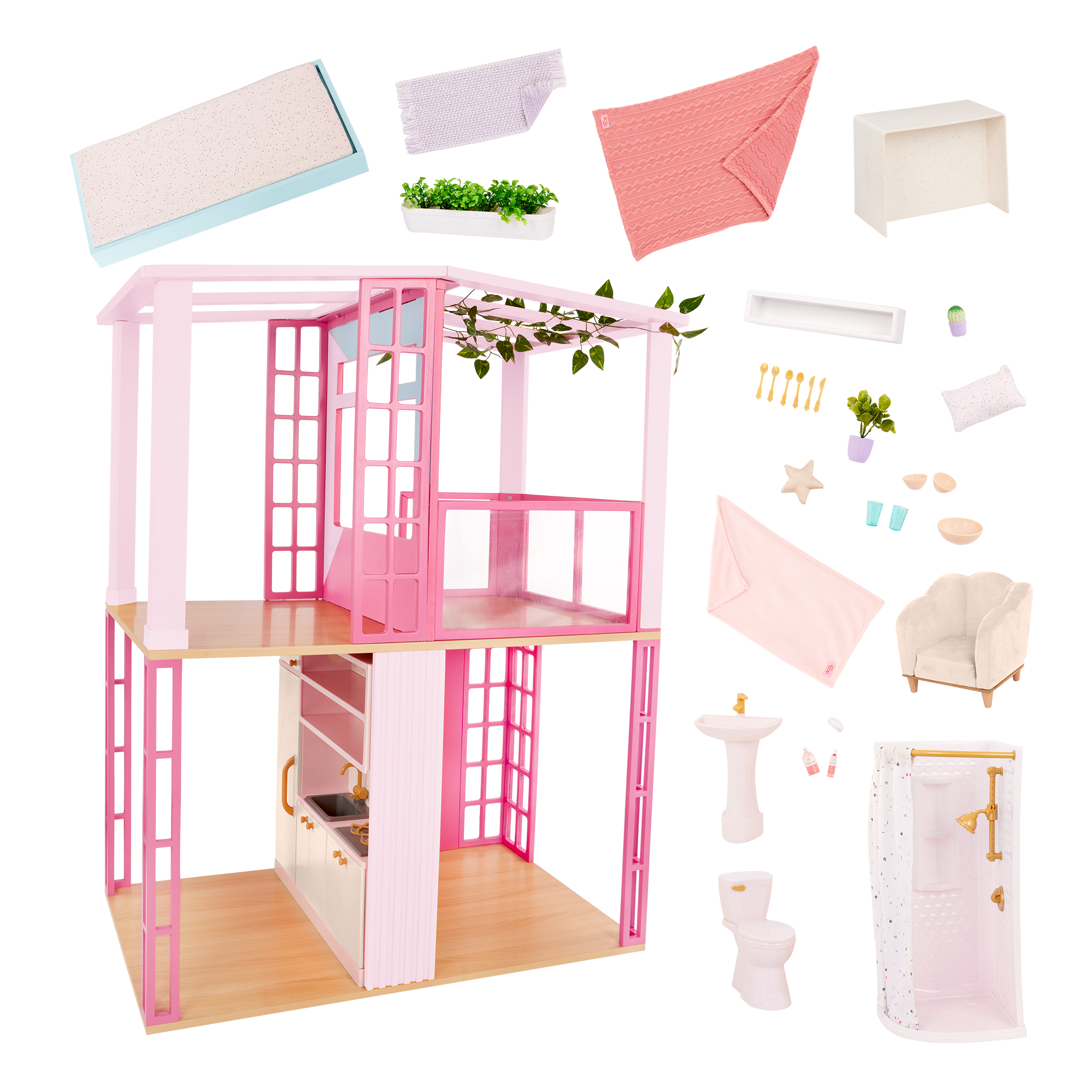 Our Generation Lovely Loft Dollhouse Playset 