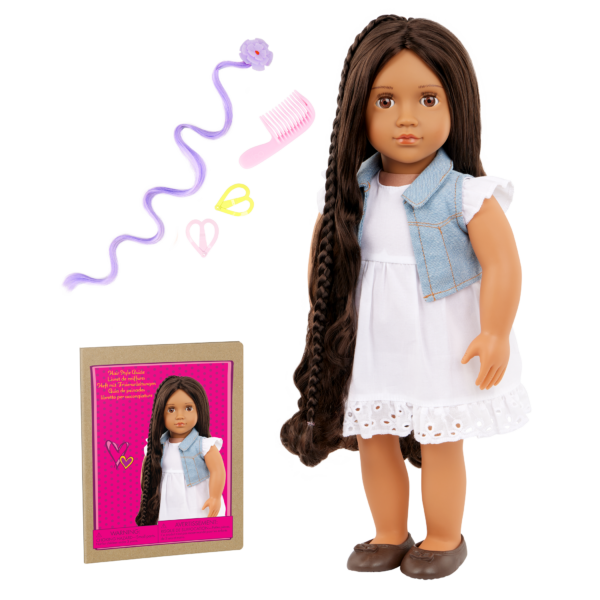 Our Generation Hair Grow Doll Perla & Accessories