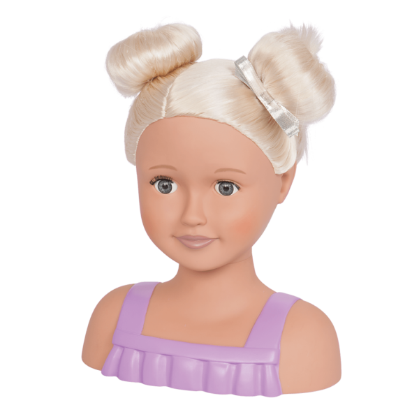 Trista Doll Head | Doll Hairstyles Styling Head | Our Generation