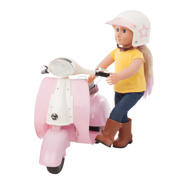 Ride in Style pink and ivory Layla riding01