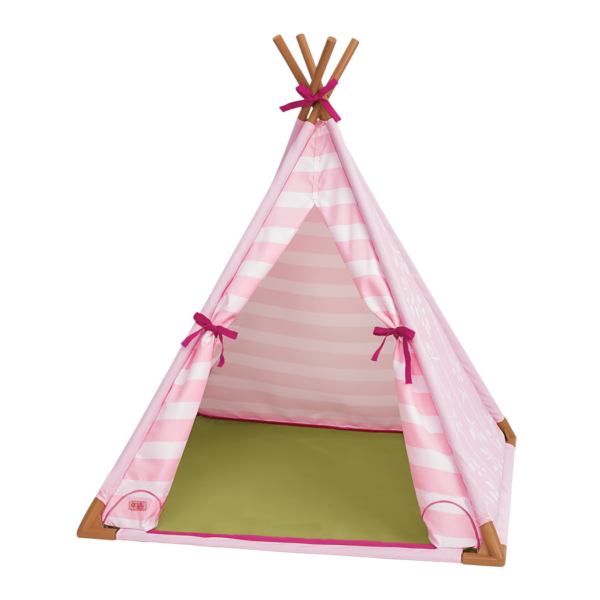 Mini Suite Teepee for 18-inch Dolls