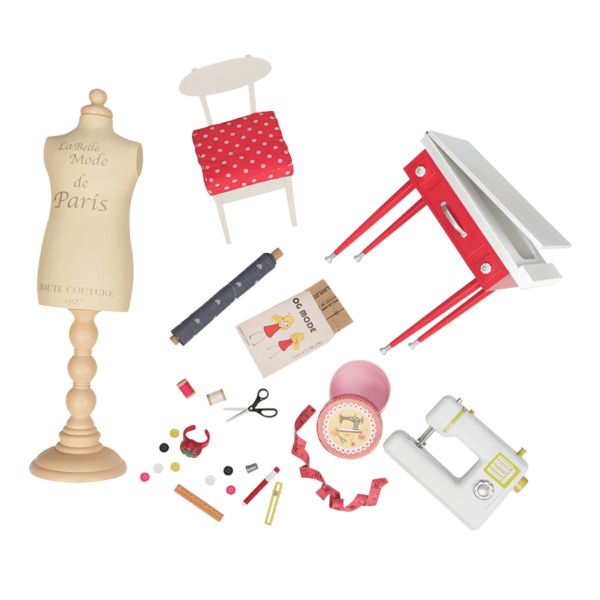 It Seams Perfect Sewing accessory set for 18-inch Dolls