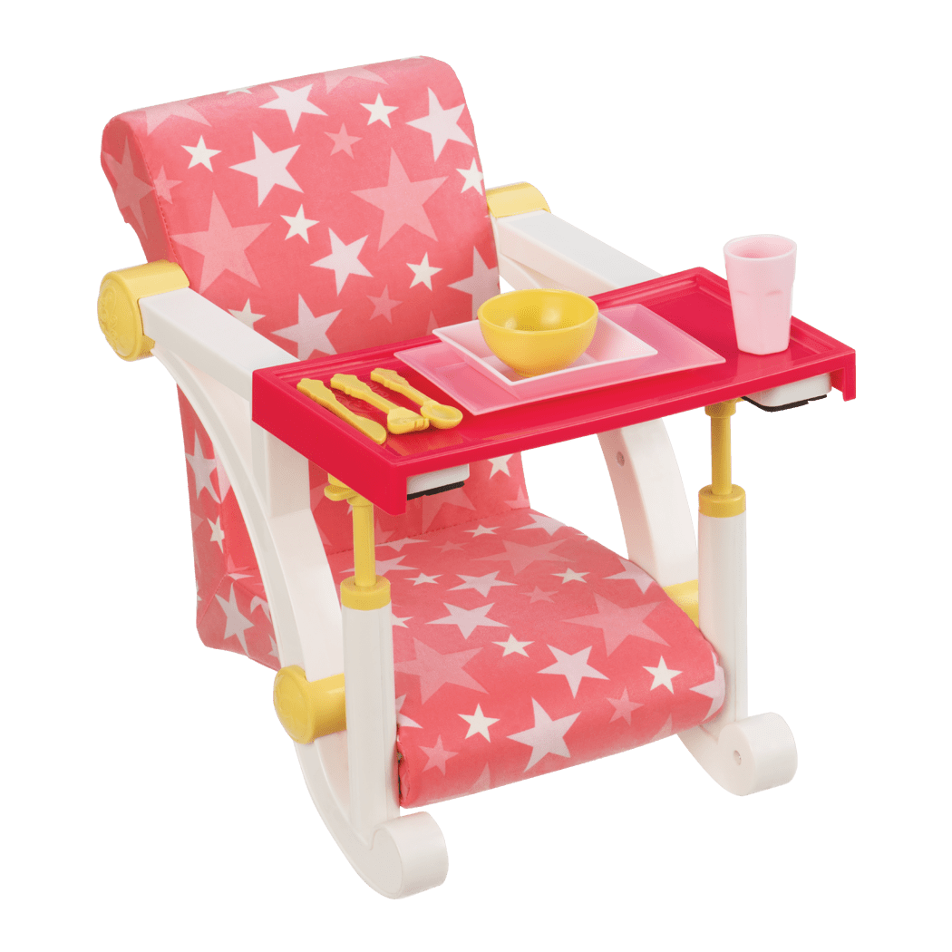 Let's Hang Clip-On Chair for 18-inch Dolls 