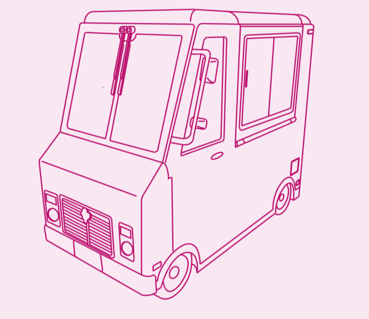 american girl doll ice cream truck