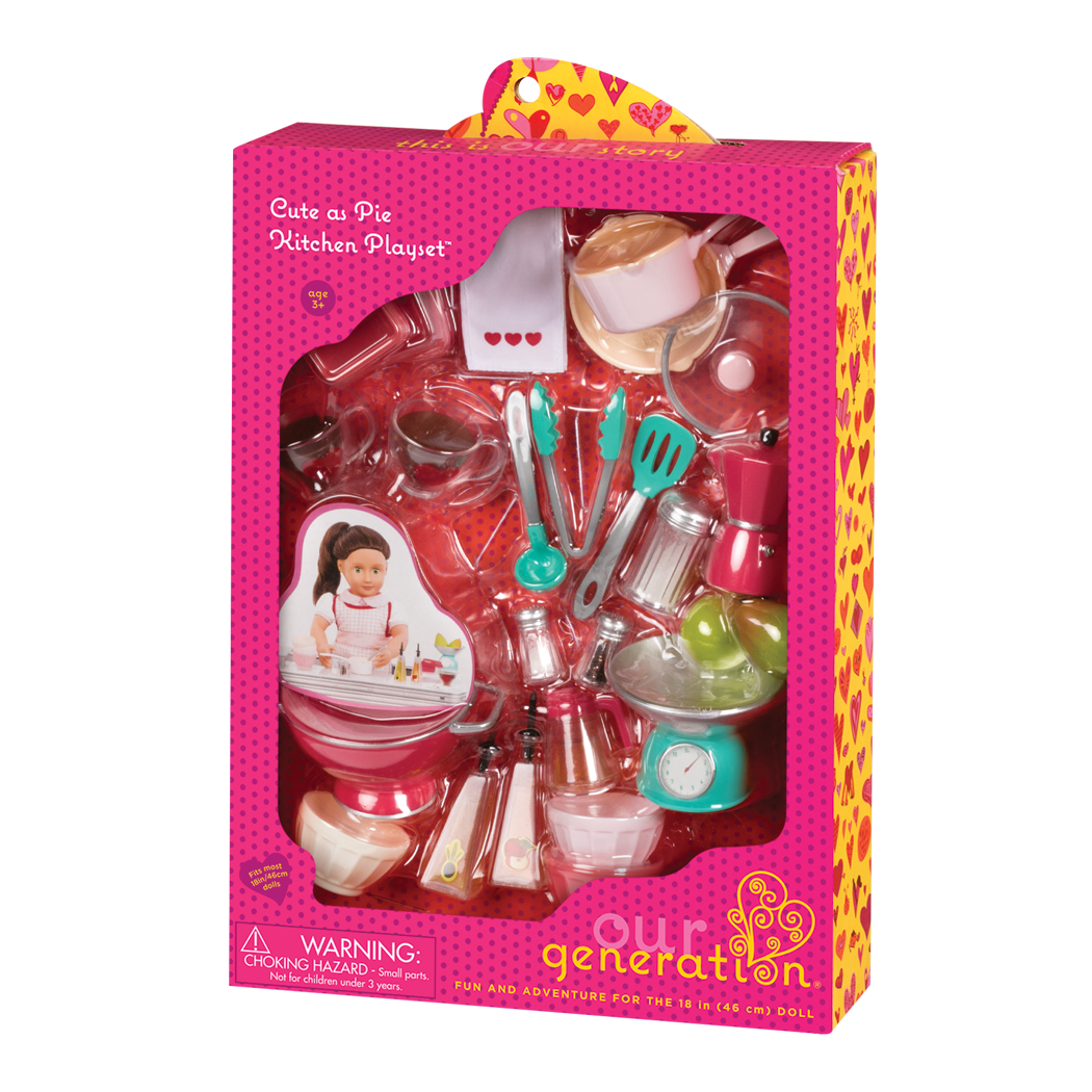 Cute As Pie Kitchen Playset package