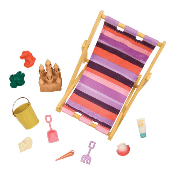 Day at the Beach Accessory Set for 18-inch Dolls