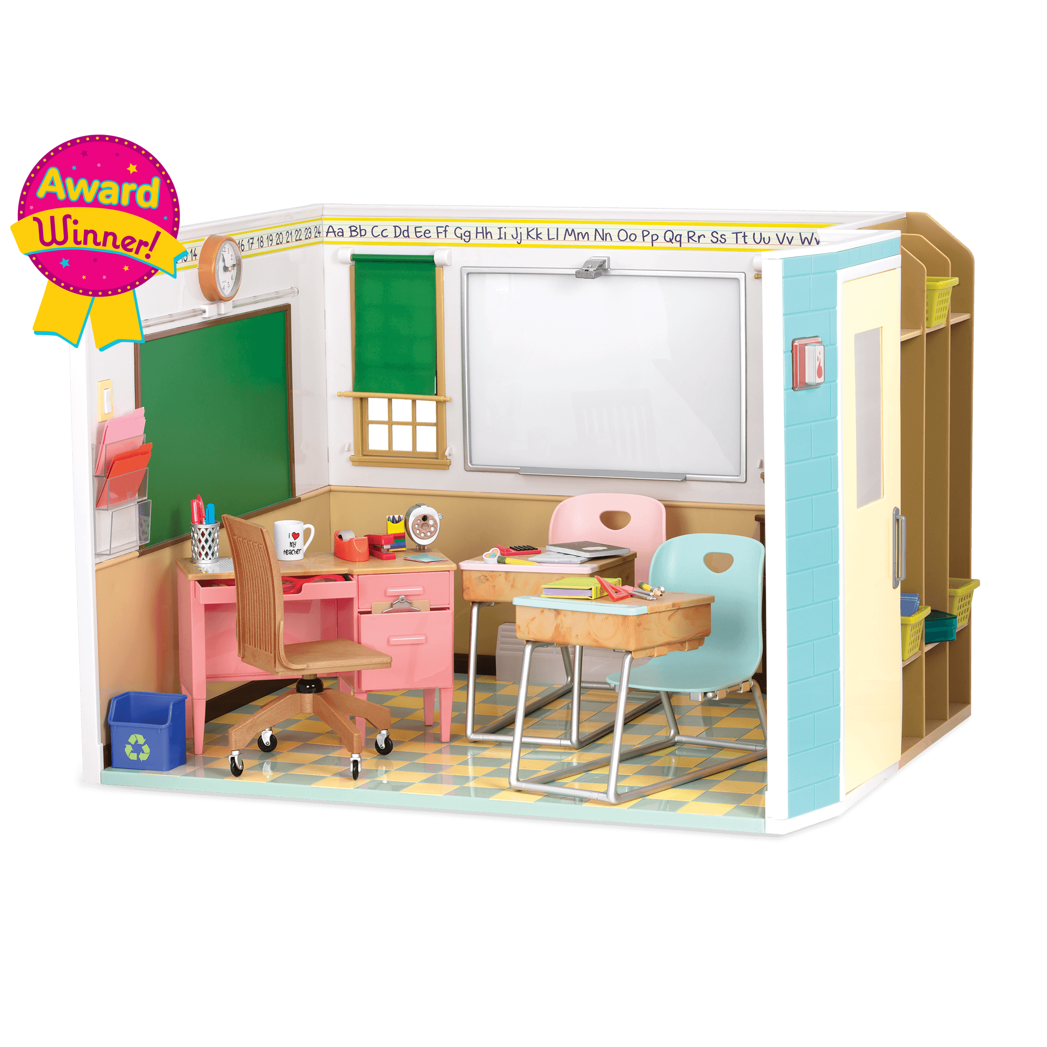Awesome Academy school room playset for 18-inch dolls