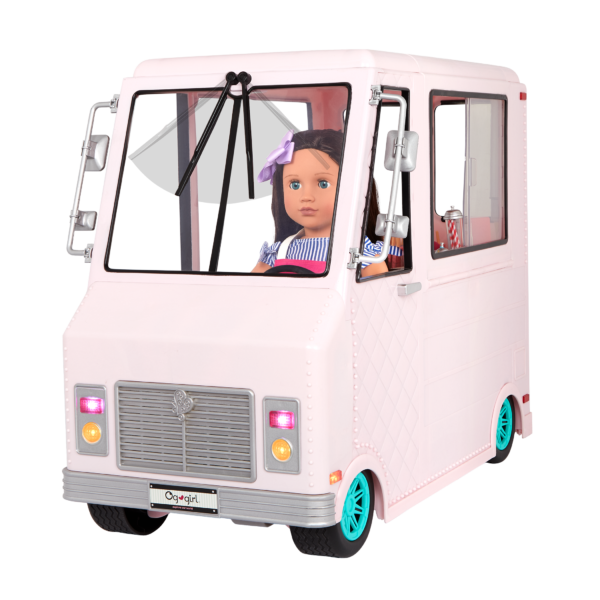 Sweet Stop Ice Cream Truck 18-inch Doll Willow