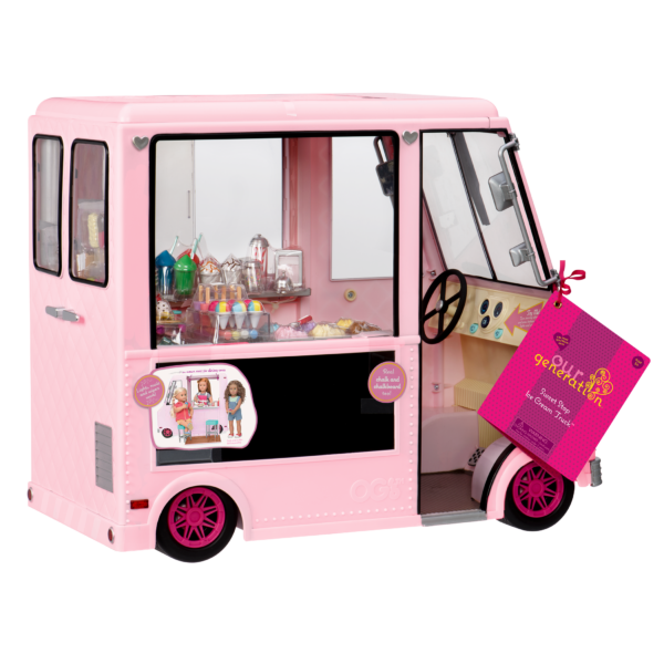 Our Generation Pink Ice Cream Truck Packaging