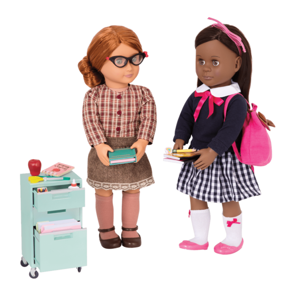 Elementary Class Playset April and Maeva dolls