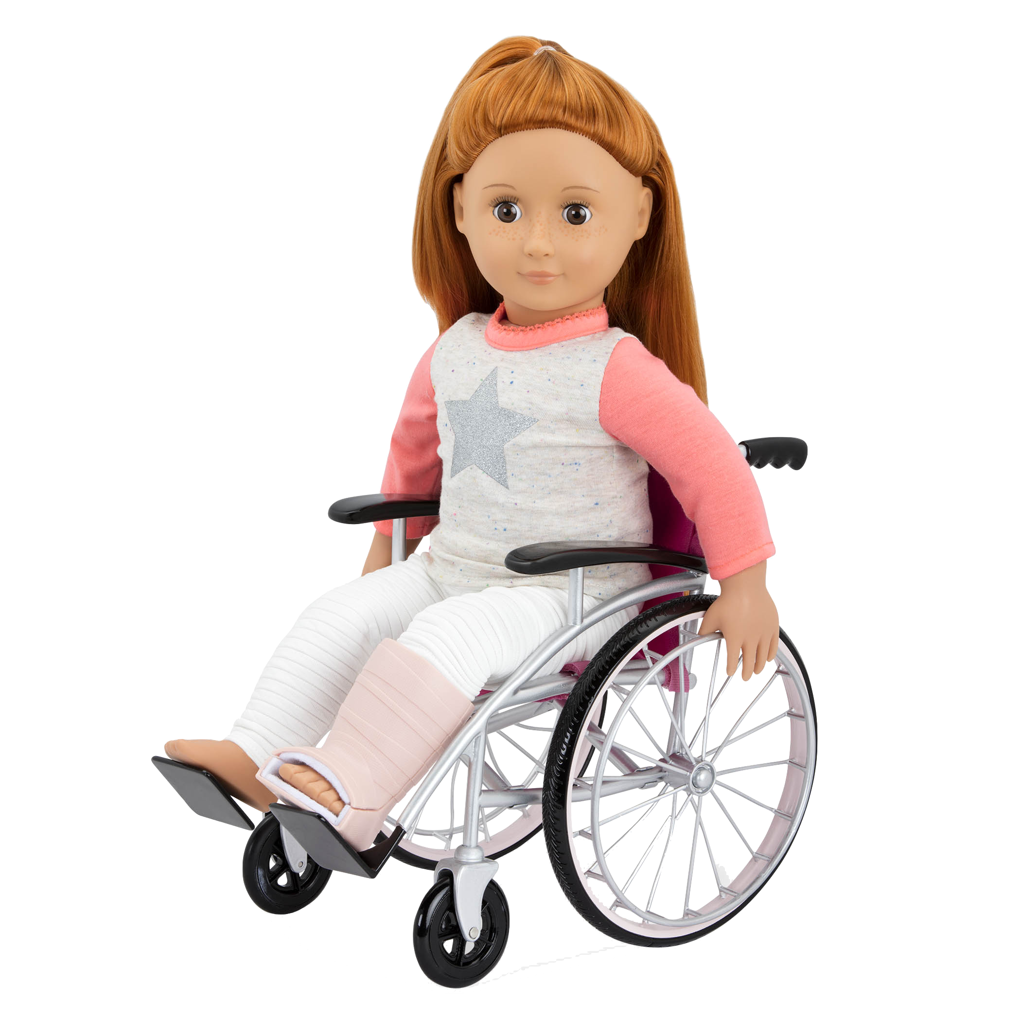 Heals on Wheels medical Accessories Noa in wheelchair