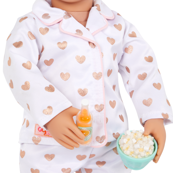 Our Generation Slumber Party Set Play Food Popcorn for 18-inch Dolls