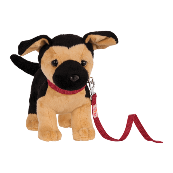 GERMAN SHEPHERD PUP Dog for 18” Doll Our Generation American Girl Boy Pet Puppy 