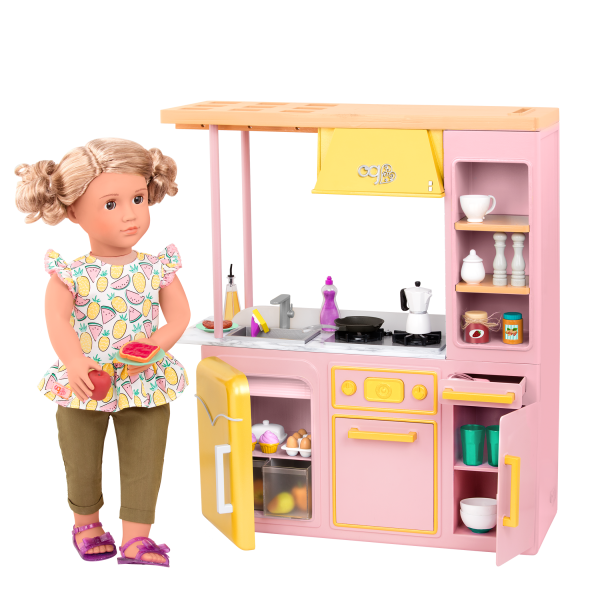Sweet Kitchen Set Pink with Noelle