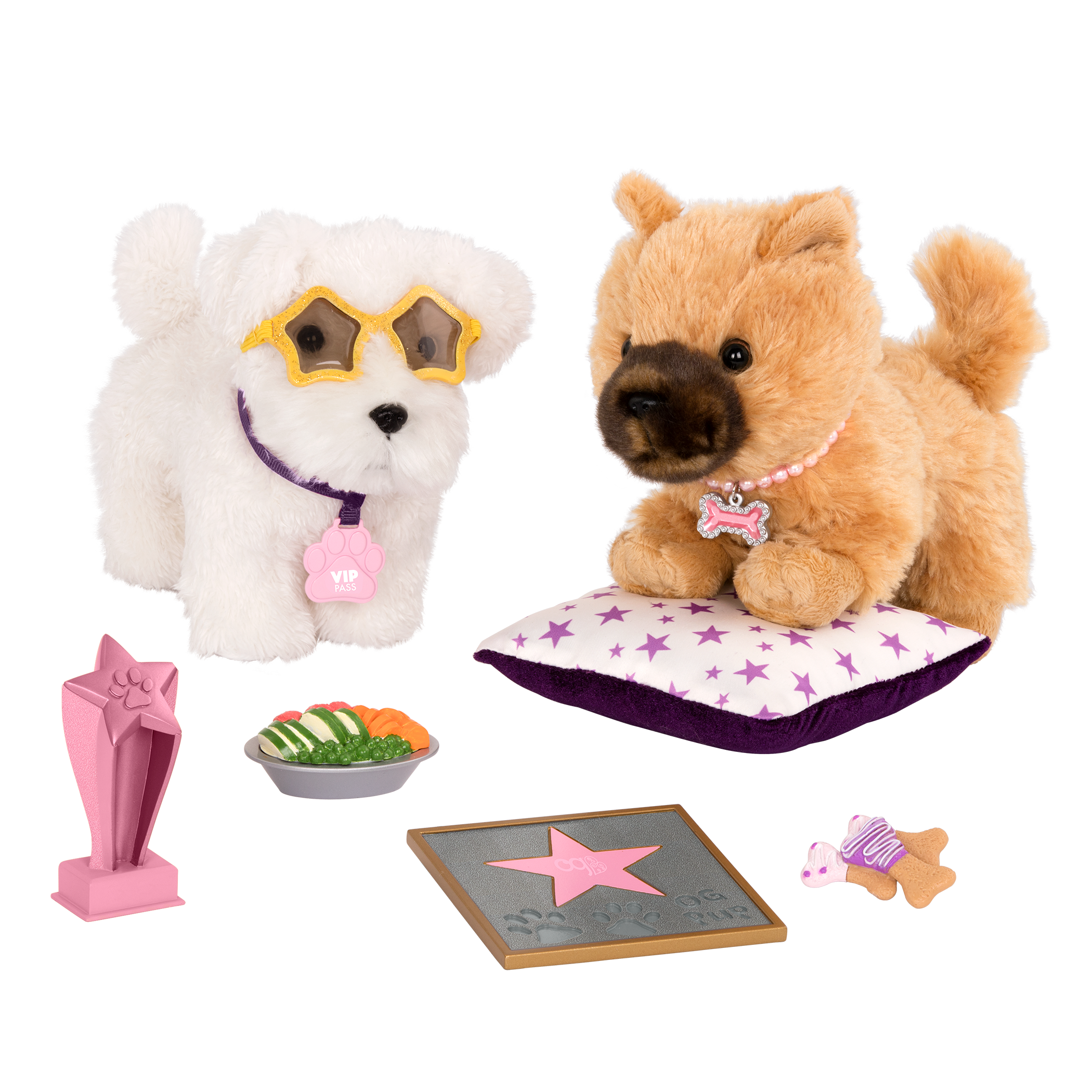 Paws for Applause Pup Set for 18-inch Dolls 