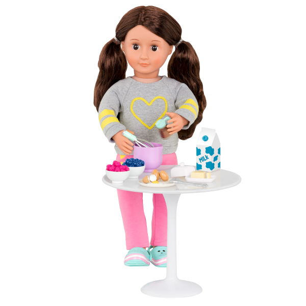 Wake Up to Flavor Breakfast Set for 18-inch Dolls Accessories