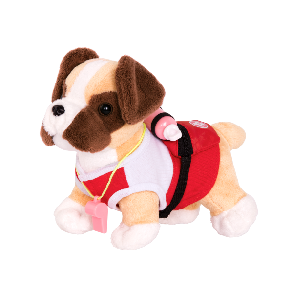 Loveable Lifeguard Beach Outfit for 6-inch Plush Dogs 18-inch Dolls Accessories