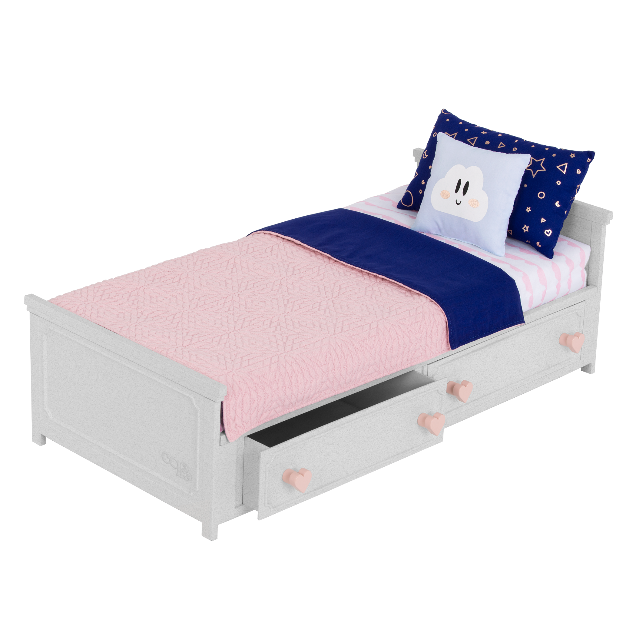 Our Generation Starry Slumbers Platform Bed for 18-inch Dolls 