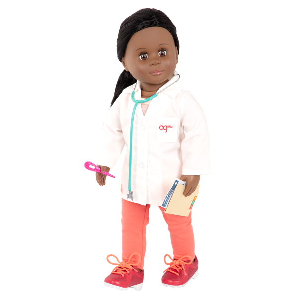 Healthy Check-Up Doctor Set for 18-inch Dolls Medical Play