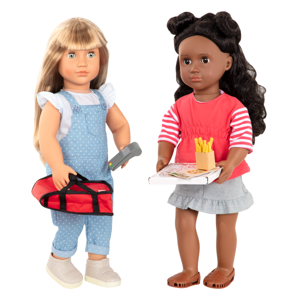 Order's Up Pizza Delivery Bag for 18-inch Dolls Macy