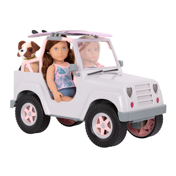 Our Generation Off Roader 4x4 Vehicle for 18-inch Dolls with Surfboard