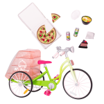 Delivery Bike 18 inch Doll Bicycle Our Generation