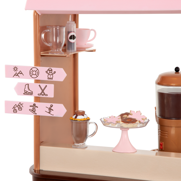 Choco-Tastic Hot Chocolate Stand for 18-inch Dolls Activity Signs