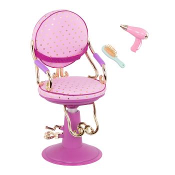 Sitting Pretty Salon Chair for 18-inch Dolls