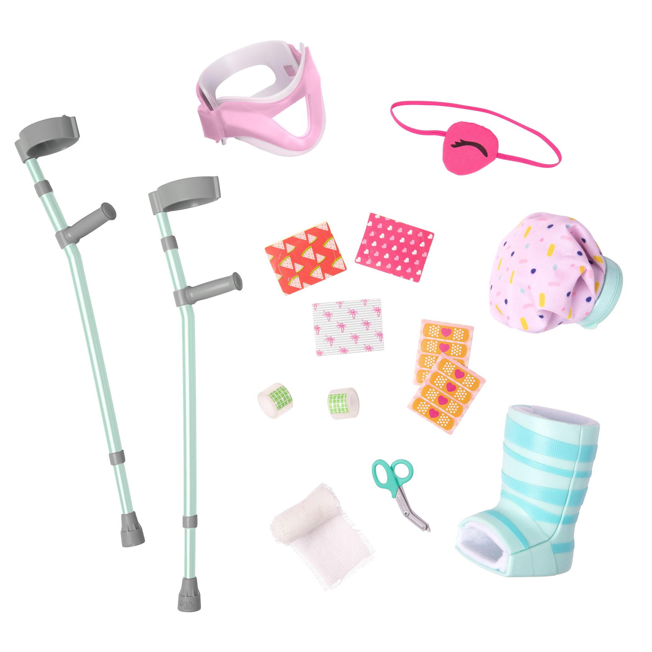Recovery Ready Care Set for 18-inch Dolls 