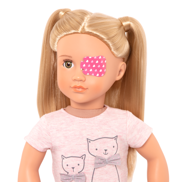 Recovery Ready Eye Patch Sticker for 18-inch Dolls